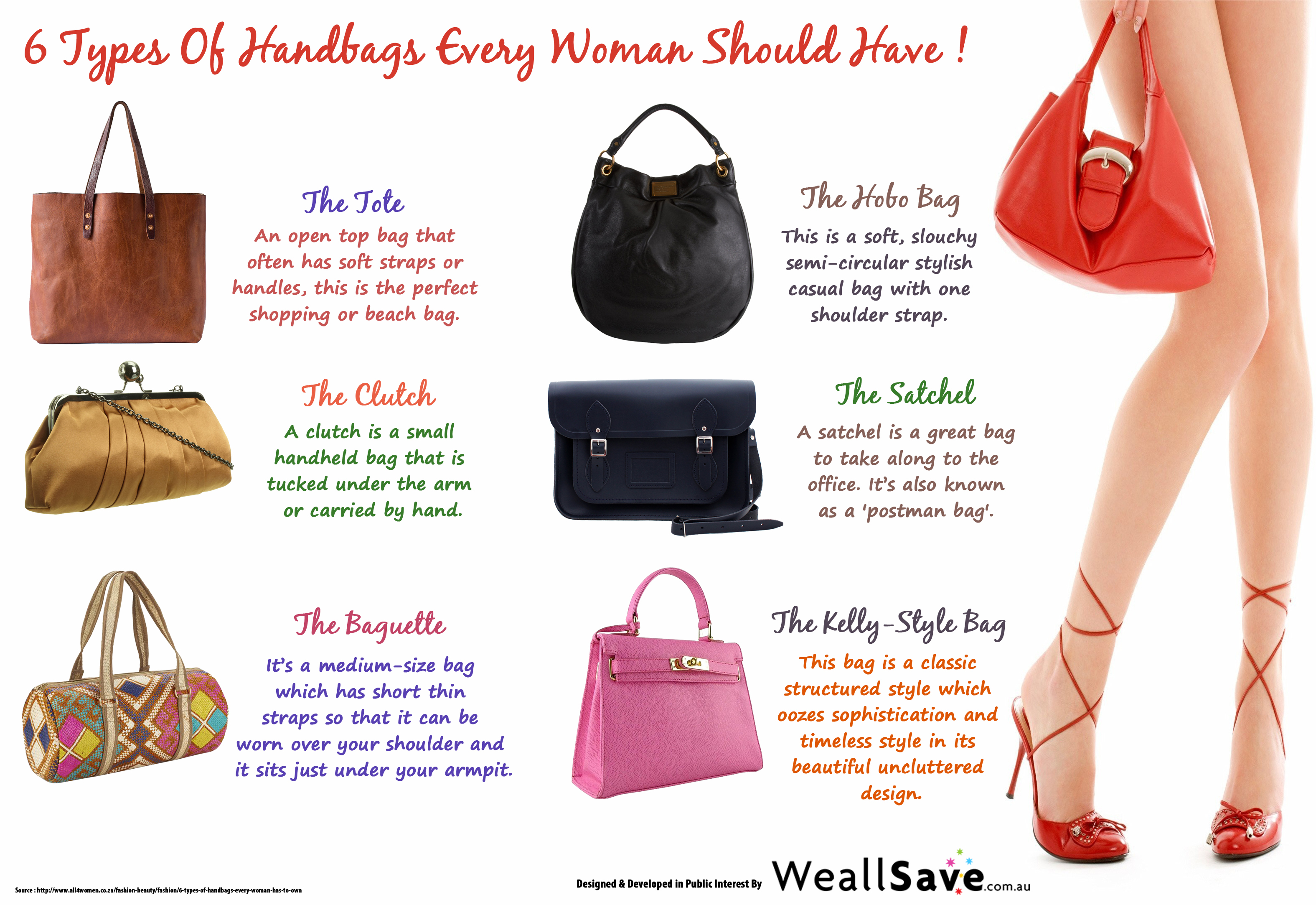 Types of Handbags Every Woman Should Own – The Silent Scribbler